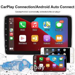 10.1 Rotatable 2Din Android 11 2+32GB Car Stereo Radio CarPlay GPS NAVI Camera