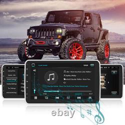 10.1'' Rotatable Android 10.0 Touch Screen Car Stereo Radio GPS WIFI Single 1DIN