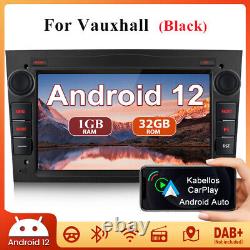 7 Android 12 Car Stereo Radio GPS SAT NAV For Vauxhall Corsa C/D Antara Astra H