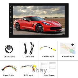 7 Double DIN Android 9.1 Car Stereo GPS Sat Navi Bluetooth Radio MP5 Player