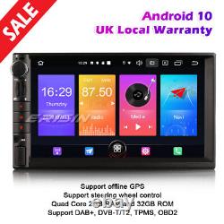 7 Double Din Android 10 Car Stereo for Nissan DAB+ DVR GPS BT OBD2 3UI 32GB 4G