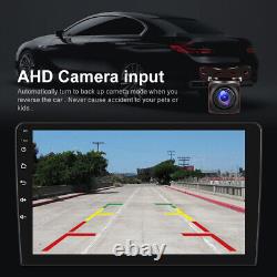 9 Double 2DIN Android 11.0 Car Stereo Radio Carplay GPS Nav WiFi BT + Camera