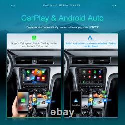 9 Double 2Din Car Radio Touch Screen Stereo Android 12 Carplay Audio+Dash Cam