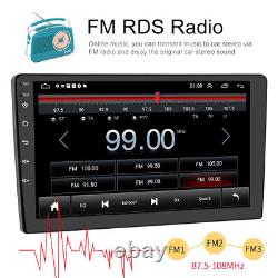 9 GPS SAT NAV Android 11 Apple Carplay Car Radio Stereo Double 2Din FM RDS WiFi