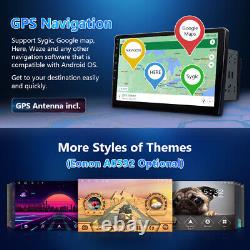 Android 10 Double DIN 10.1 IPS GPS Sat Nav Car Stereo DAB+DSP WiFi 4G Radio CAM