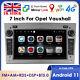 Android 11 Double Din Car Radio Stereo Gps Sat Nav For Opel Vauxhall Astra Corsa