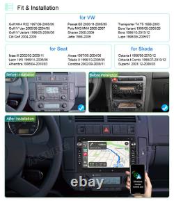 Android 11 Stereo CarPlay GPS Sat Nav For VW Golf 4 MK4 Passat B5 Polo Bora T5