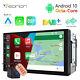Cam+android 10 8-core Bluetooth 7 Double Din Car Stereo Radio Touch Screen Wifi