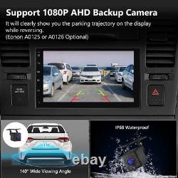 CAM+Android 10 Double 2DIN 7Head Unit Car Stereo GPS Sat Nav DAB+ CarPlay Radio