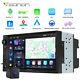 Cam+android 13 Double Din Car Stereo Radio 7 Touch Screen Gps Carplay Rds Audio