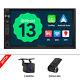 Cam+dvr+android 13 Bluetooth 7 Double Din Car Stereo Radio Dab+ Gps Video Audio