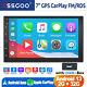 Dab+ 2g+32g Double 2din Car Stereo Apple Carplay Gps Android 13 Touch Screen Rds