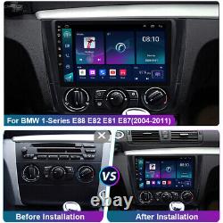 DAB+ 9 Android 12 Carplay Car Stereo Radio GPS For BMW 1 Series E88 E82 E81 E87