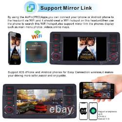 DAB+CAM+ Double DIN Android 11 8-Core Car Stereo 7 GPS Nav CarPlay Bluetooth