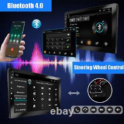 Double 2 DIN 10 Android 11 Carplay Car Stereo Radio GPS Sat Nav Bluetooth + AHD