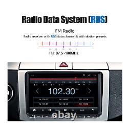 Double 2 DIN Car Stereo Android 12 GPS RDS/FM For VW GOLF MK5 MK6 Polo T5 Passat