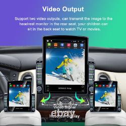 Double 2Din 9.7'' Car Stereo Radio For Apple Carplay GPS SAT WIFI RDS Android 12
