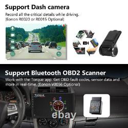 Double DIN CarPlay Android Auto 10.1 Car Radio Stereo GPS Bluetooth DAB+ NO DVD