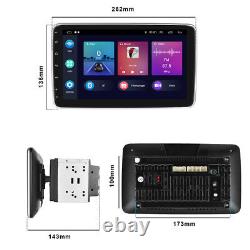 Double DIN Rotatable 10.1Android 13 Touch Screen Car Stereo Radio Carplay 2+32G