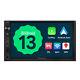 Double Din Android 13 7 Ips Car Stereo Radio Bluetooth Carplay Gps Sat Nav Dab+