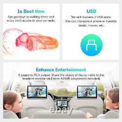 Eonon 7 Double 2Din Android 13 Car Stereo GPS Sat Nav Radio Wireless CarPlay BT