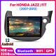 For Honda Jazz / Fit Double Din Car Stereo Radio Gps Sat Nav Android 12 Wifi Dab