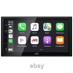 JVC KW-M560BT Double Din Car Stereo Head Unit Apple CarPlay & Android Auto