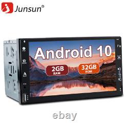 Junsun Android Double 2DIN 7Head Unit Car Stereo GPS Sat Nav DAB+ SWC USB Radio