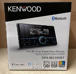 Kenwood Car/Van Double Din Bluetooth Stereo Head unit Front USB iPhone DPXM3200