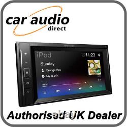 Pioneer DMH-A240BT 6.2 Mechless Double DIN Touch Screen Stereo Bluetooth USB