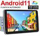 Pumpkin 10.1 Android 11 Double Din Car Stereo Gps Sat Nav Dab Bluetooth Fm Wifi