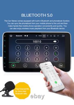Pumpkin 10.1 Android 11 Double DIN Car Stereo GPS Sat Nav DAB Bluetooth FM WiFi