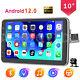 Single 10 1din Rotatable Android 13 Touch Screen Gps Car Stereo Radio 1+32g Cam