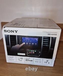 Sony XAV-AX1000 Double DIN Bluetooth Car Radio Black