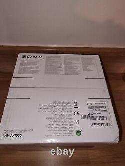 Sony XAV-AX1000 Double DIN Bluetooth Car Radio Black
