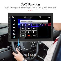 10.1 Autoradio stéréo de voiture DAB+ Apple/Android Carplay Bluetooth Simple 1 Din tactile