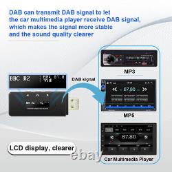 10.1 Autoradio stéréo de voiture DAB+ Apple/Android Carplay Bluetooth Simple 1 Din tactile