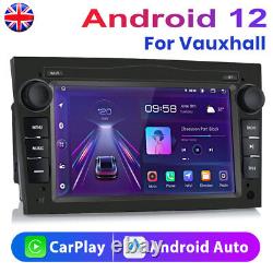 7 Android12 GPS SAT NAV Car Radio Carplay Pour Vauxhall Corsa C/D Antara Astra H