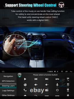 7 Double Din Android 12 Autoradio GPS SAT NAV DAB+Radio Bluetooth WiFi CarPlay