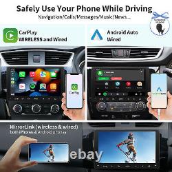 ATOTO A6 Double Din Android 9 CarPlay sans fil 8-Core Stéréo de voiture GPS NAV+Caméra