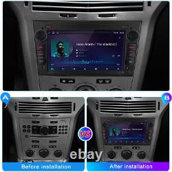 Android 12 Autoradio GPS Sat Nav pour Vauxhall Corsa D Astra CarPlay Radio DAB+