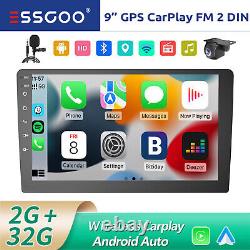 Apple CarPlay Android 13 Double 2 Din 9 Car Stereo Radio GPS Touch Screen + AHD  <br/> 
 
			<br/> Translation: Apple CarPlay Android 13 Double 2 Din 9 Autoradio Stéréo GPS Écran Tactile + AHD