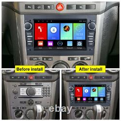 Apple Carplay 7 Autoradio Stéréo Radio Sat Nav BT WiFi Pour Vauxhall Corsa C/D Antara
