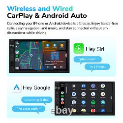 Autoradio 2 Din Android 13 avec DAB+CAM+7, GPS, Bluetooth, FM RDS