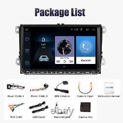 Autoradio 2DIN Android12 avec navigation GPS, Bluetooth 9 pour VW GOLF 5 6 Caddy Polo