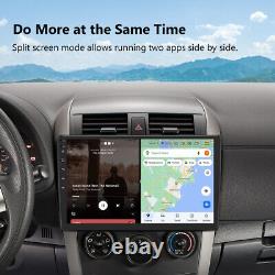Autoradio Android Double DIN CAM+OBD 10.1 GPS Navigation Radio CarPlay DAB+ FM