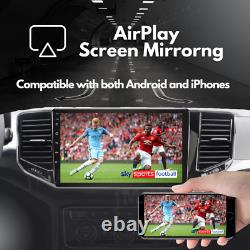 Autoradio Bluetooth GPS universel à écran Double Din Android 12 avec CarPlay