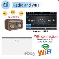 Autoradio de voiture Android 11.0 DAB+ Double 2Din 9 avec GPS SAT NAV WiFi RDS