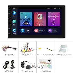 Autoradio double 2 DIN Android 11 avec écran tactile, Carplay, GPS SAT NAV et WiFi