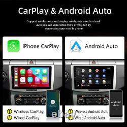Autoradio double 2Din GPS NAVI stéréo pour voiture avec écran Android 12 Apple Carplay de 10,1 pouces
